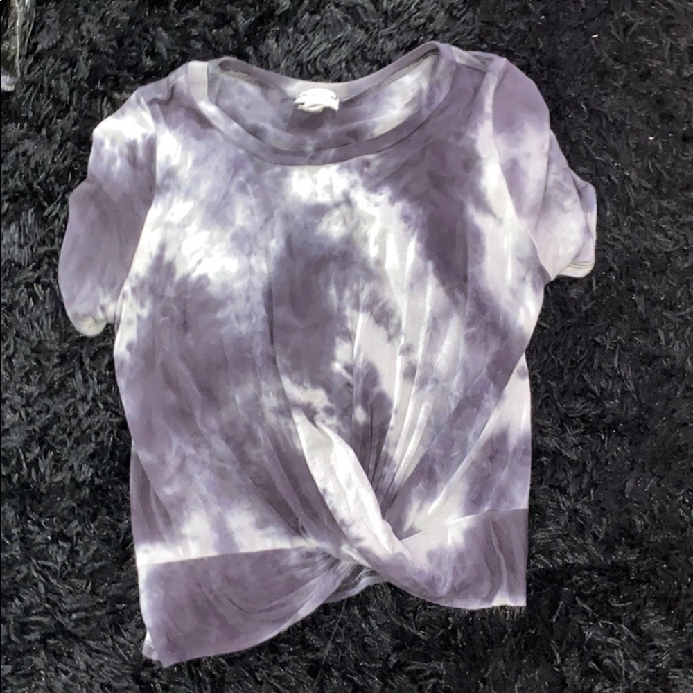 tie dye shirt sleeves shirt